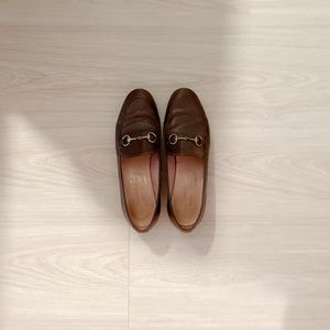 Leather classic loafers